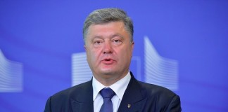 Poroschenko: "Der Aggressor kann nur mit vereinigten Kräften gestoppt werden, wie vor 70 Jahren"
