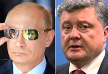 Umfrage-Rekordwerte: Putin oben auf, Poroschenko auf Tiefststand